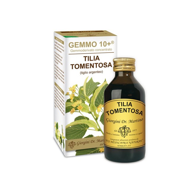 GEMMO 10+ TIGLIO ARGENTEO LIQUIDO ANALCOLICO 100 ML GEMMO 10+ TIGLIO ARGENTEO LIQUIDO ANALCOLICO 100 ML
