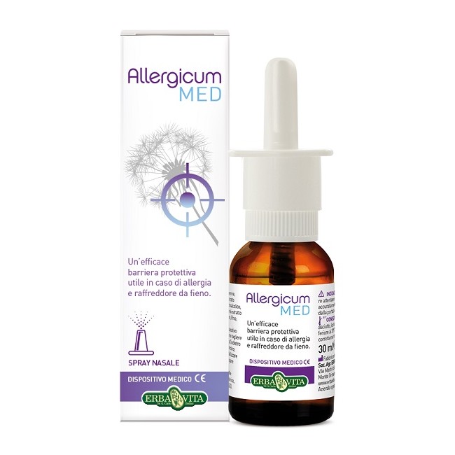 ALLERGICUM MED SPRAY NASALE 30ML ALLERGICUM MED SPRAY NASALE 30ML