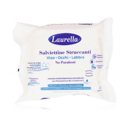 LAURELLA VISAGE SALVIETTINA STRUCCANTE 20 PEZZI