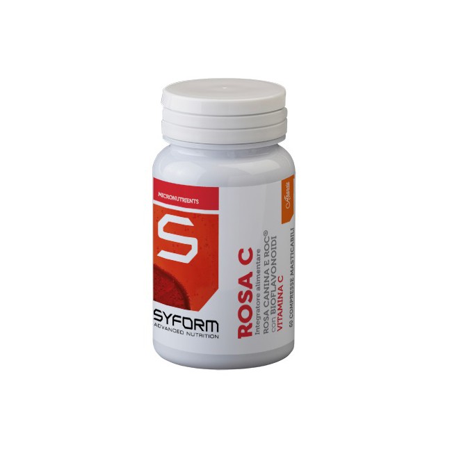 ROSA C 60 COMPRESSE MASTICABILI DA 1000 MG ROSA C 60 COMPRESSE MASTICABILI DA 1000 MG