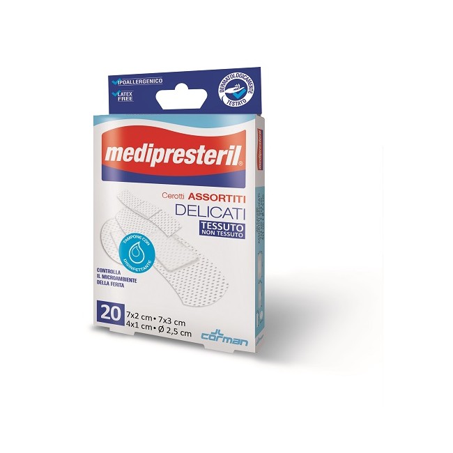 CEROTTO MEDIPRESTERIL SENSIMED GRANDI DELICATI 7X3 20 PEZZI CEROTTO MEDIPRESTERIL SENSIMED GRANDI DELICATI 7X3 20 PEZZI