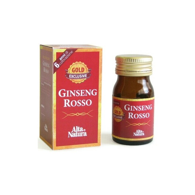 GINSENG ROSSO GOLD EXCLUSIVE 30 COMPRESSE GINSENG ROSSO GOLD EXCLUSIVE 30 COMPRESSE