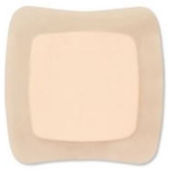 MEDICAZIONE HYDROFIBER STERILE ADESIVA IN SCHIUMA MISURA 17,5X17,5 10 PEZZI