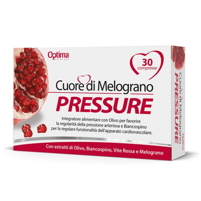 CUORE DI MELOGRANO PRESSURE 30 COMPRESSE 1 G CUORE DI MELOGRANO PRESSURE 30 COMPRESSE 1 G