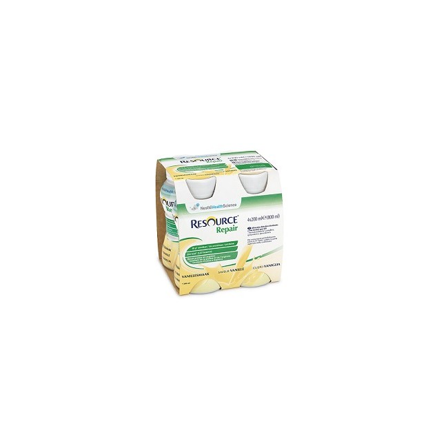 RESOURCE REPAIR VANIGLIA 4 BOTTIGLIE 200 ML RESOURCE REPAIR VANIGLIA 4 BOTTIGLIE 200 ML