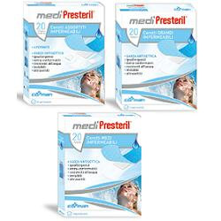 CEROTTO MEDIPRESTERIL IMPERMEABILE MISURA 7X2CM 20 PEZZI