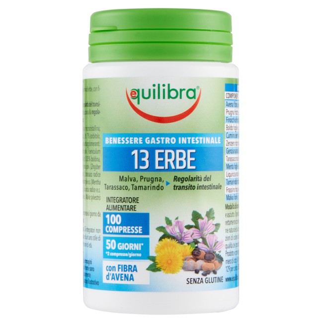 13 ERBE CON FIBRA 100 COMPRESSE 13 ERBE CON FIBRA 100 COMPRESSE