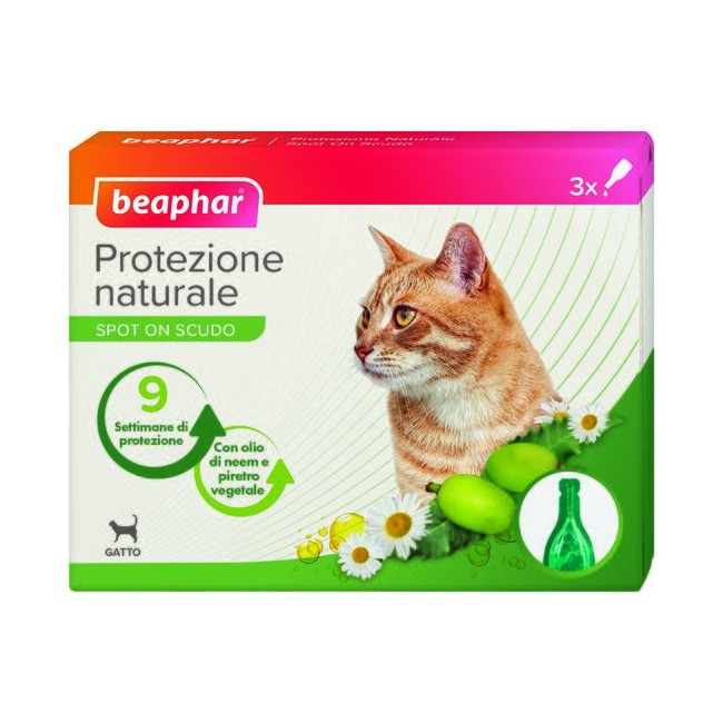Protezione Nat Spot On Gatto 3 Pipette Da 1 Ml