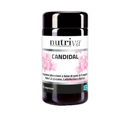 NutriVa Candidal Integratore Alimentare 30 Compresse NutriVa Candidal Integratore Alimentare 30 Compresse