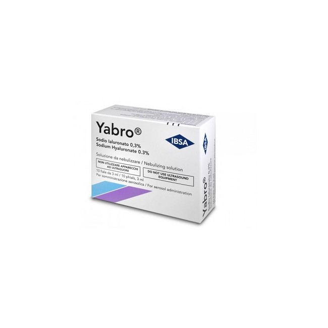 Ibsa Yabro Soluzione Per Aerosol 10 Fiale Da 3ml Ibsa Yabro Soluzione Per Aerosol 10 Fiale Da 3ml