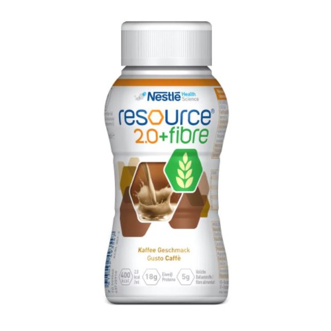 RESOURCE 2,0 + FIBRE CAFFE' 200 ML RESOURCE 2,0 + FIBRE CAFFE' 200 ML