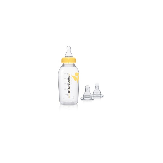 BIBERON CON TETTARELLA FLUSSO MEDIO 250 ML BIBERON CON TETTARELLA FLUSSO MEDIO 250 ML