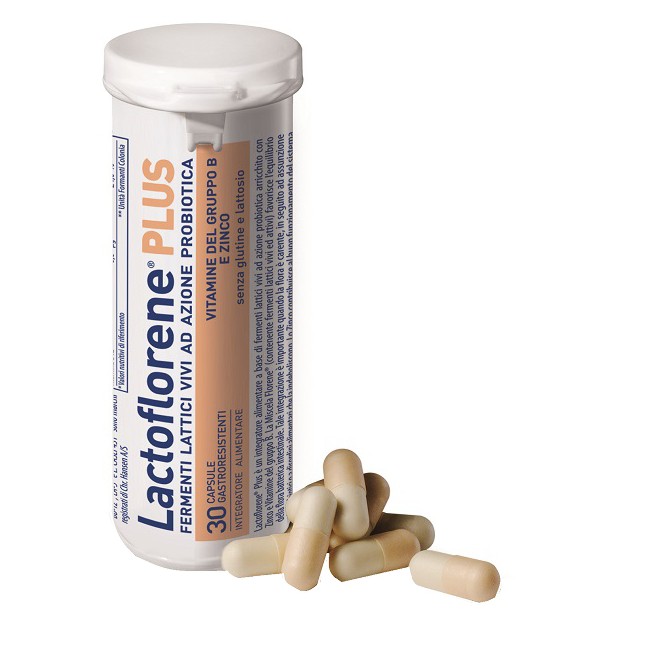 LACTOFLORENE PLUS 30 CAPSULE GASTRORESISTENTI LACTOFLORENE PLUS 30 CAPSULE GASTRORESISTENTI