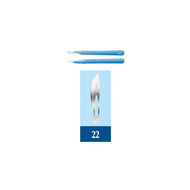 BISTURI PIC MONOUSO STERILE MISURA 22 1 PEZZO BISTURI PIC MONOUSO STERILE MISURA 22 1 PEZZO