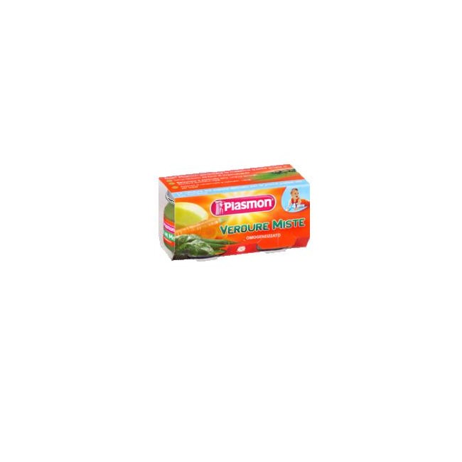 PLASMON OMOGENEIZZATO VERDURE MISTE 80 G X 2 PEZZI PLASMON OMOGENEIZZATO VERDURE MISTE 80 G X 2 PEZZI