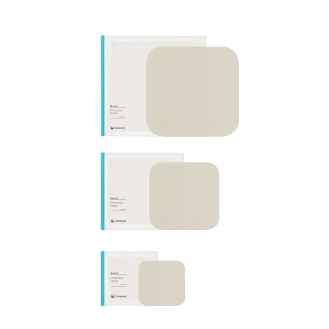 BRAVA PIASTRA PROTETTIVA PER STOMIA 15X15 CM 5 PEZZI