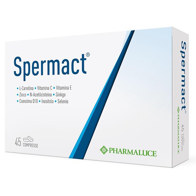 Pharmaluce Spermact Integratore Alimentare 45 Capsule Pharmaluce Spermact Integratore Alimentare 45 Capsule
