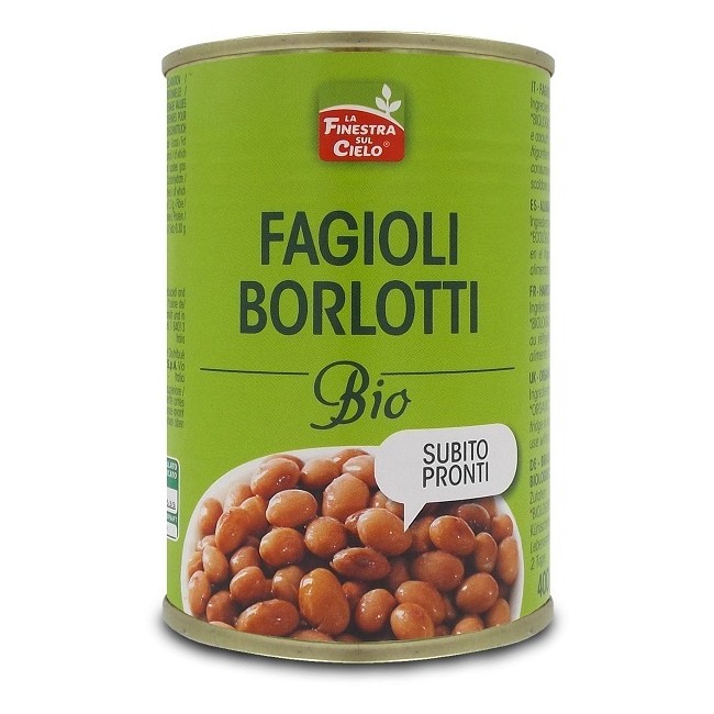 FAGIOLI BORLOTTI PRONTI BIO FAGIOLI BORLOTTI PRONTI BIO