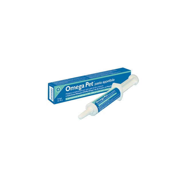 OMEGA PET PASTA APPETIBILE 30 G OMEGA PET PASTA APPETIBILE 30 G
