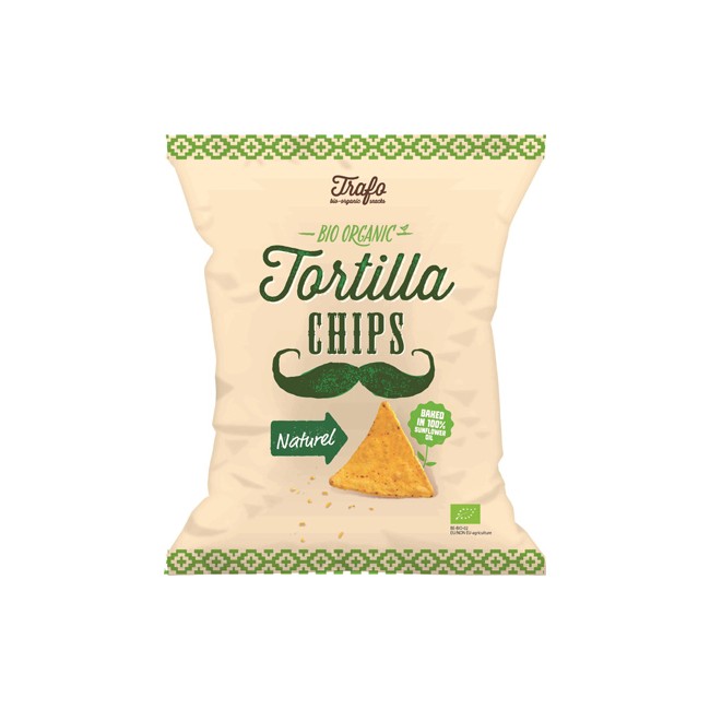 TRAFO TORTILLA NATURALE CON SALE BIO 75 G TRAFO TORTILLA NATURALE CON SALE BIO 75 G