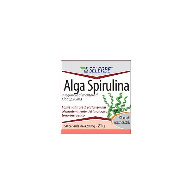 SPIRULINA ALGA ESTRATTO SECCO TITOLATO 50 CAPSULE