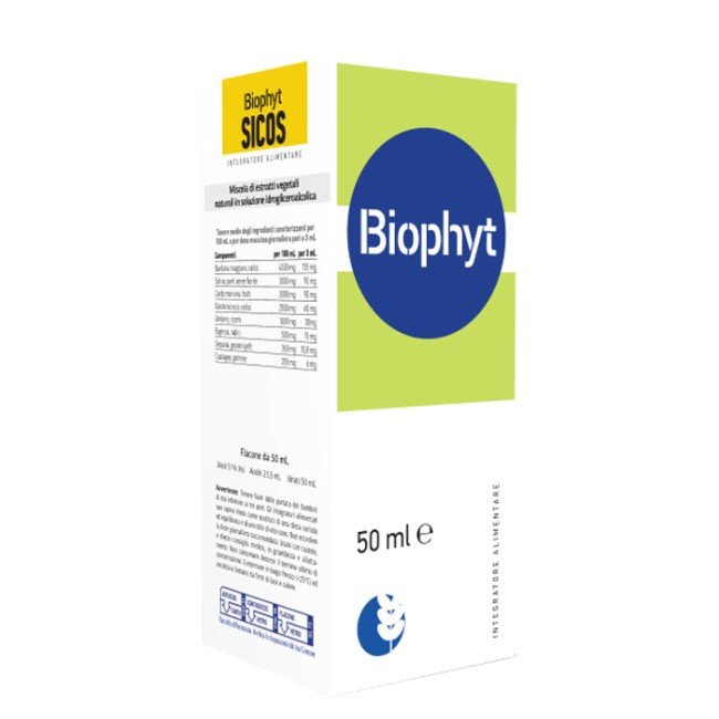 BIOPHYT SICOS 50 ML SOLUZIONE IDROALCOLICA BIOPHYT SICOS 50 ML SOLUZIONE IDROALCOLICA