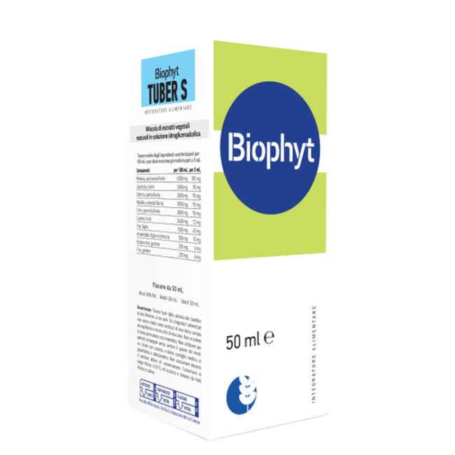 BIOPHYT TUBER S 50 ML SOLUZIONE IDROALCOLICA BIOPHYT TUBER S 50 ML SOLUZIONE IDROALCOLICA