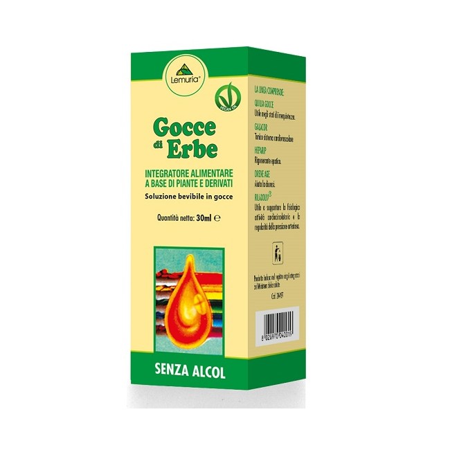 GOCCE DI ERBE 30 ML GOCCE DI ERBE 30 ML