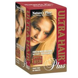 Confezione da 60 tavolette di Ultra Hair Plus Integratore Per La Salute e La Bellezza Dei Capelli.