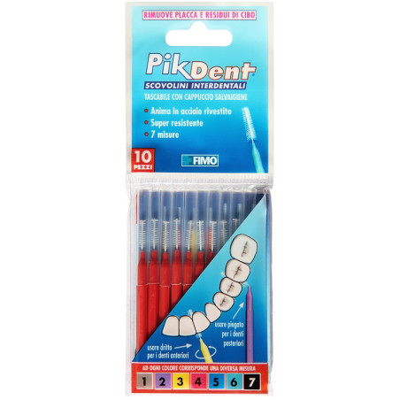 Pikdent Stuzzicolino 4 Ro 10pz Pikdent Stuzzicolino 4 Ro 10pz