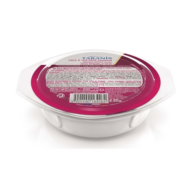 TARANIS CREMA SPALMABILE ALLA NOCCIOLA 230 G TARANIS CREMA SPALMABILE ALLA NOCCIOLA 230 G