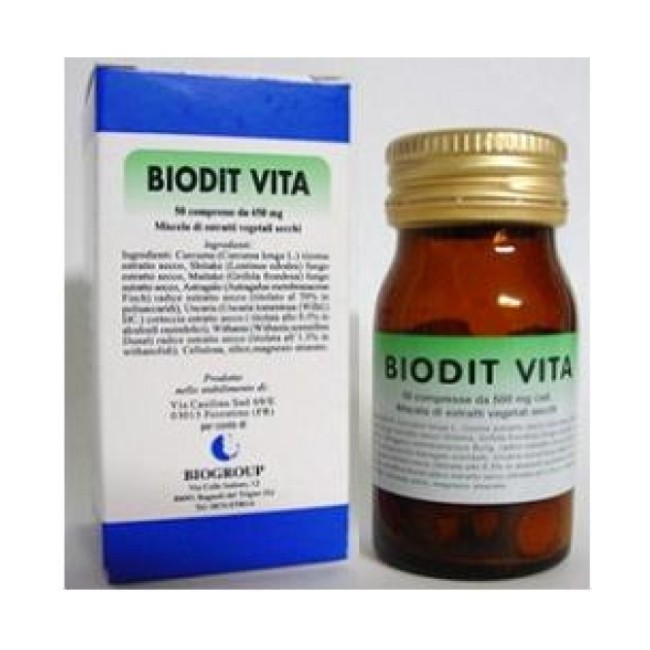 BIODIT VITA 45 COMPRESSE 500MG BIODIT VITA 45 COMPRESSE 500MG