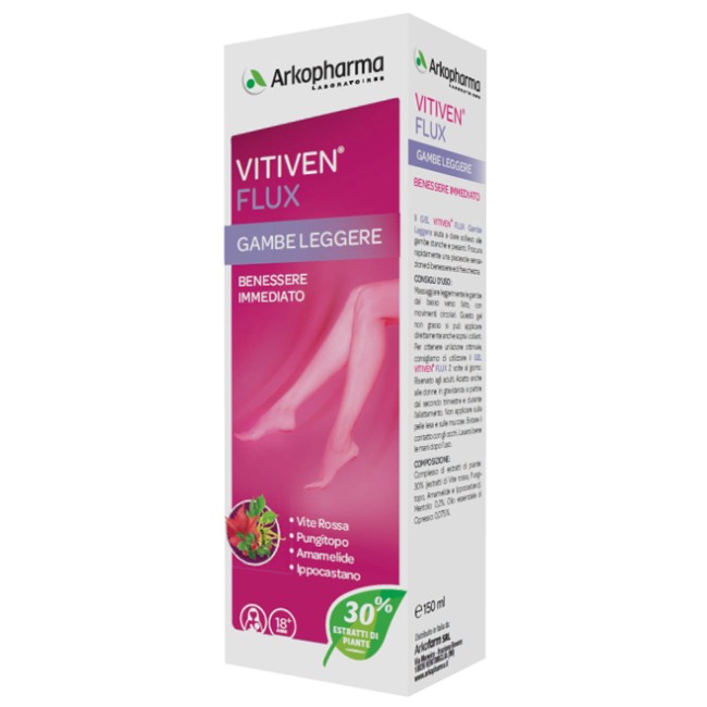 VITIVEN FLUX GAMBE LEGGERE CONFORTO & BENESSERE RIVITALIZZANTE 150 ML VITIVEN FLUX GAMBE LEGGERE CONFORTO & BENESSERE RIVITALIZZANTE 150 ML