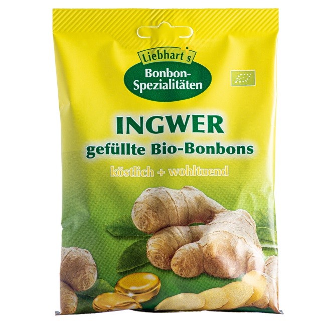 BONBONS ZENZERO BIO 100 G 18 PEZZI BONBONS ZENZERO BIO 100 G 18 PEZZI