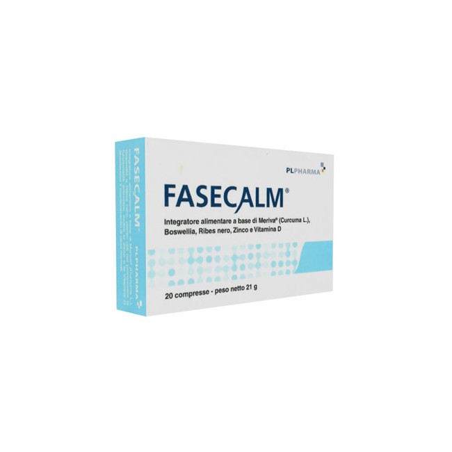 FASECALM 20 COMPRESSE FASECALM 20 COMPRESSE