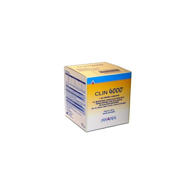 CLIN 4000 LASSATIVO POLVERE 200 G CLIN 4000 LASSATIVO POLVERE 200 G