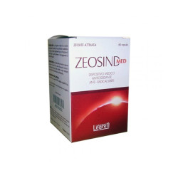 Confezione da 90 capsule di Zeosind, integratore depurativo e antiossidante.