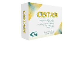 Confezione da 30 capsule di Cistasi Integratore Per Il Benessere Di Capelli Unghie e Annessi Cutanei.