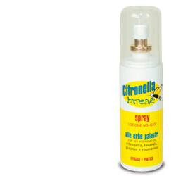 Flacone da 100 ml di Citronella Break Spray, repellente contro le zanzare.