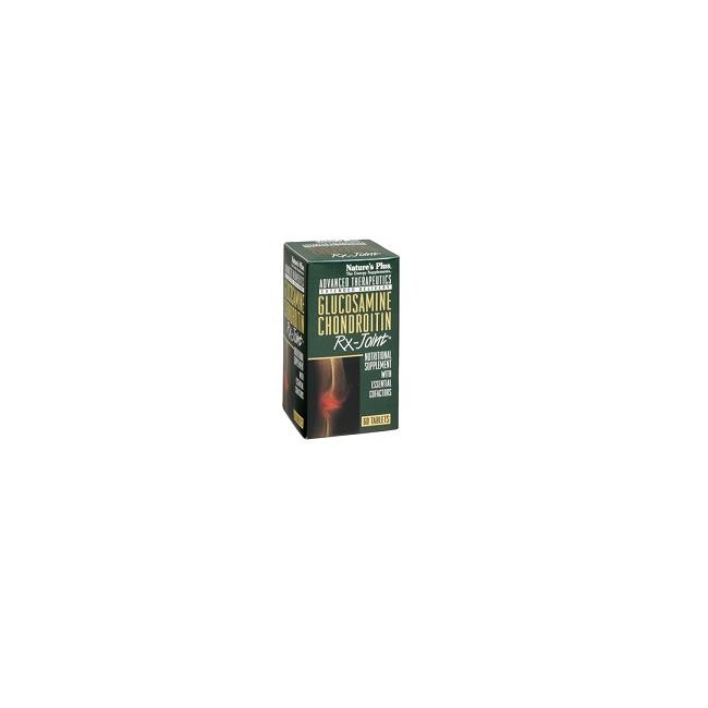 NaturesPlus Glucosamina Condroitina Rx-Joint, flacone da 60 tavolette NaturesPlus Glucosamina Condroitina Rx-Joint, flacone da 60 tavolette