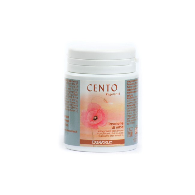 CENTO LASSATIVO ERBE 100 TAVOLETTE CENTO LASSATIVO ERBE 100 TAVOLETTE