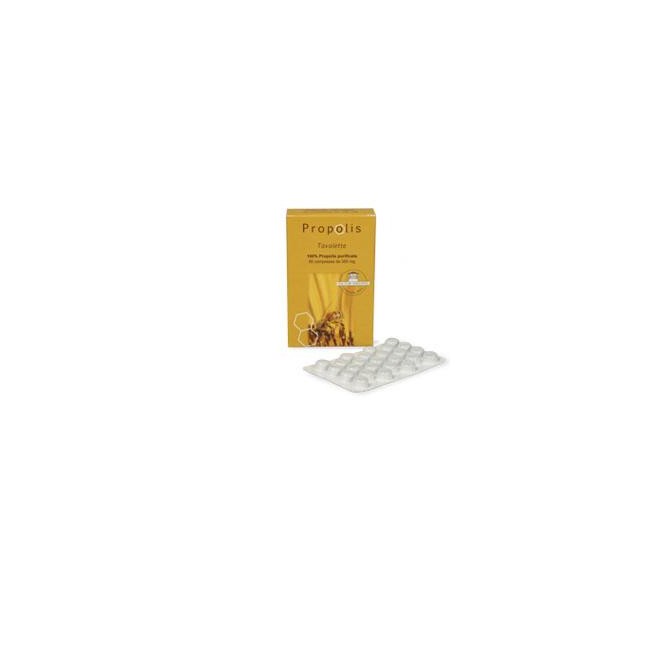 PROPOLIS TAVOLETTE PROPOLIS PURIFICATA 50 COMPRESSE PROPOLIS TAVOLETTE PROPOLIS PURIFICATA 50 COMPRESSE