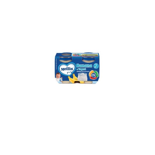MELLIN MERENDA YOGURT BANANA 2X120 G MELLIN MERENDA YOGURT BANANA 2X120 G