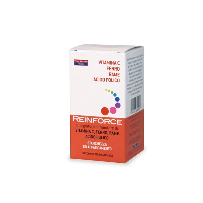REINFORCE FERRO + VITAMINA C + RAME + ACIDO FOLICO REINFORCE FERRO + VITAMINA C + RAME + ACIDO FOLICO