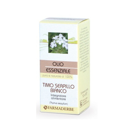 TIMO BIANCO OLIO ESSENZIALE 10 ML TIMO BIANCO OLIO ESSENZIALE 10 ML