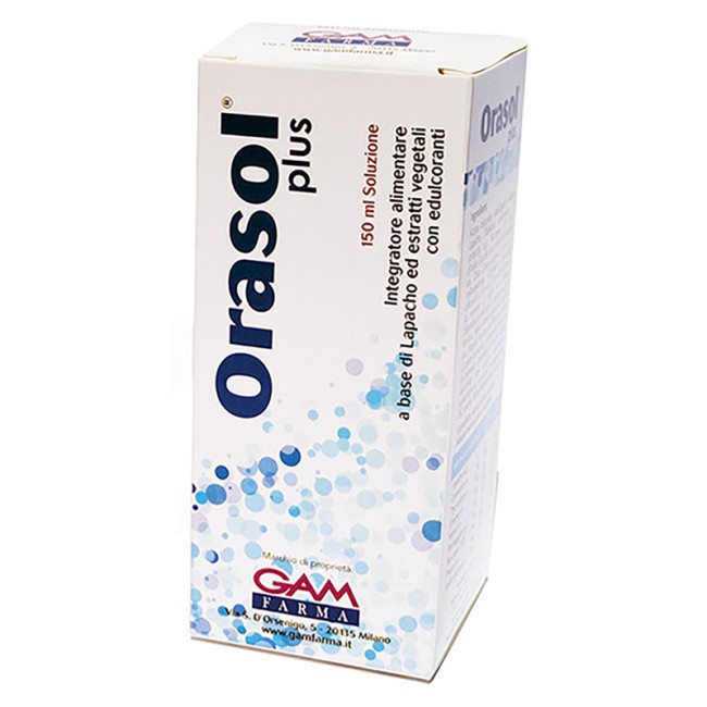 Gam Farma Orasol Plus Integratore Alimentare 150ml Gam Farma Orasol Plus Integratore Alimentare 150ml