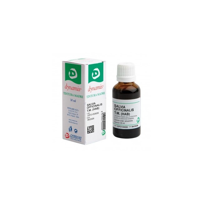 SALVIA OFFICINALIS TINTURA MADRE 30ML SALVIA OFFICINALIS TINTURA MADRE 30ML