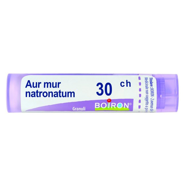 Boiron AURUM MURIATICUM NATR 30CH GRANULI Boiron AURUM MURIATICUM NATR 30CH GRANULI