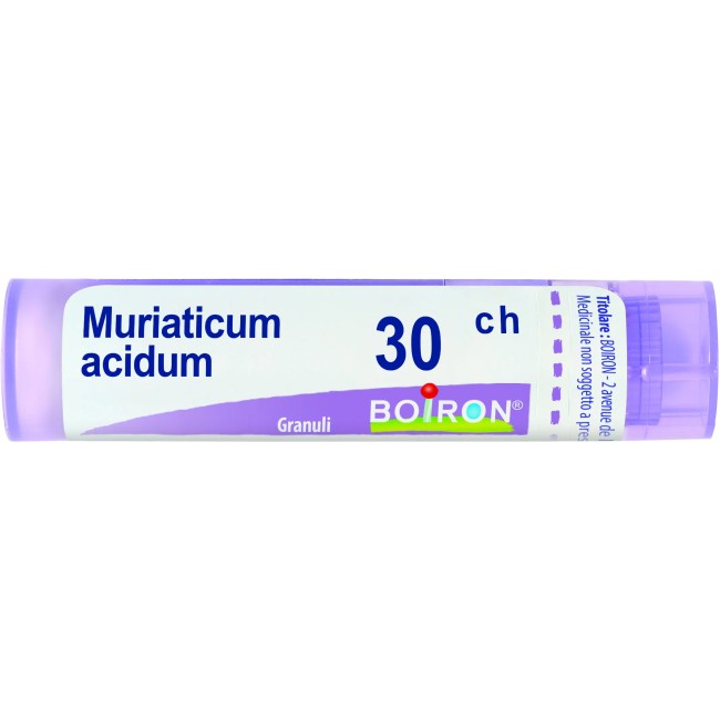 MURIATICUM ACIDUM 30 CH GRANULI MURIATICUM ACIDUM 30 CH GRANULI