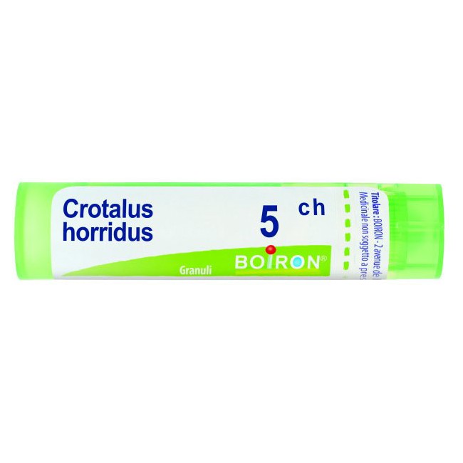 CROTALUS HORRIDUS 5CH GRANULI CROTALUS HORRIDUS 5CH GRANULI